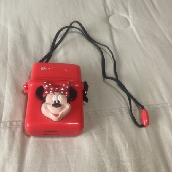 Vintage Red Minnie Mouse waterproof  Case from Walt Disney World - Picture 3 of 10